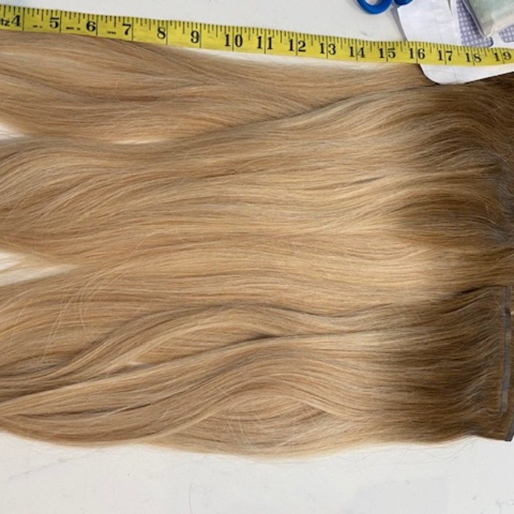 BELLAMI SILK SEAM 180G 20" ROOTED WALNUT BROWN/ASH